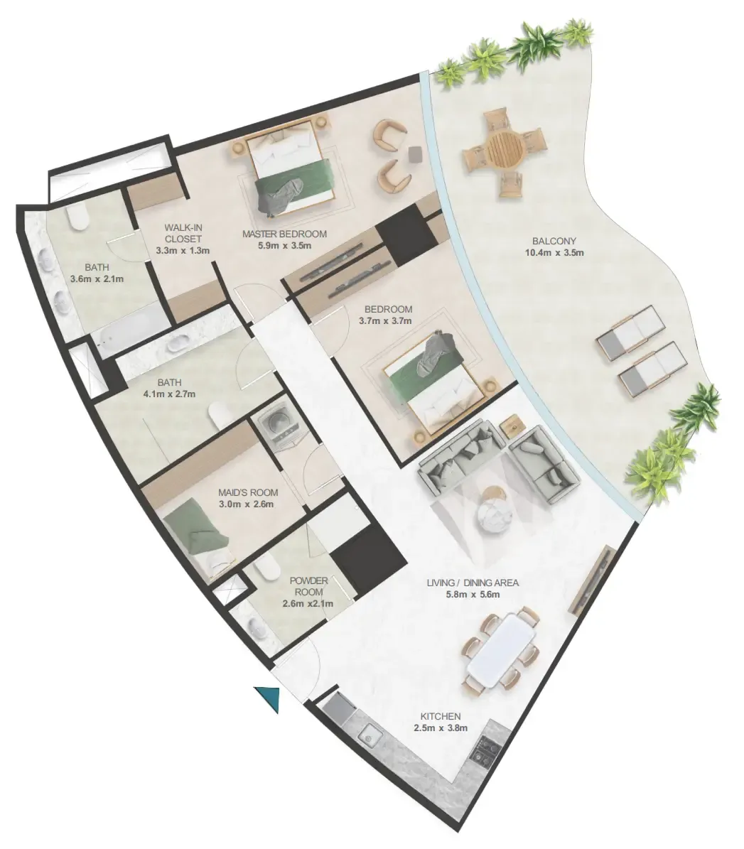 Richmind Oystra floor plan
