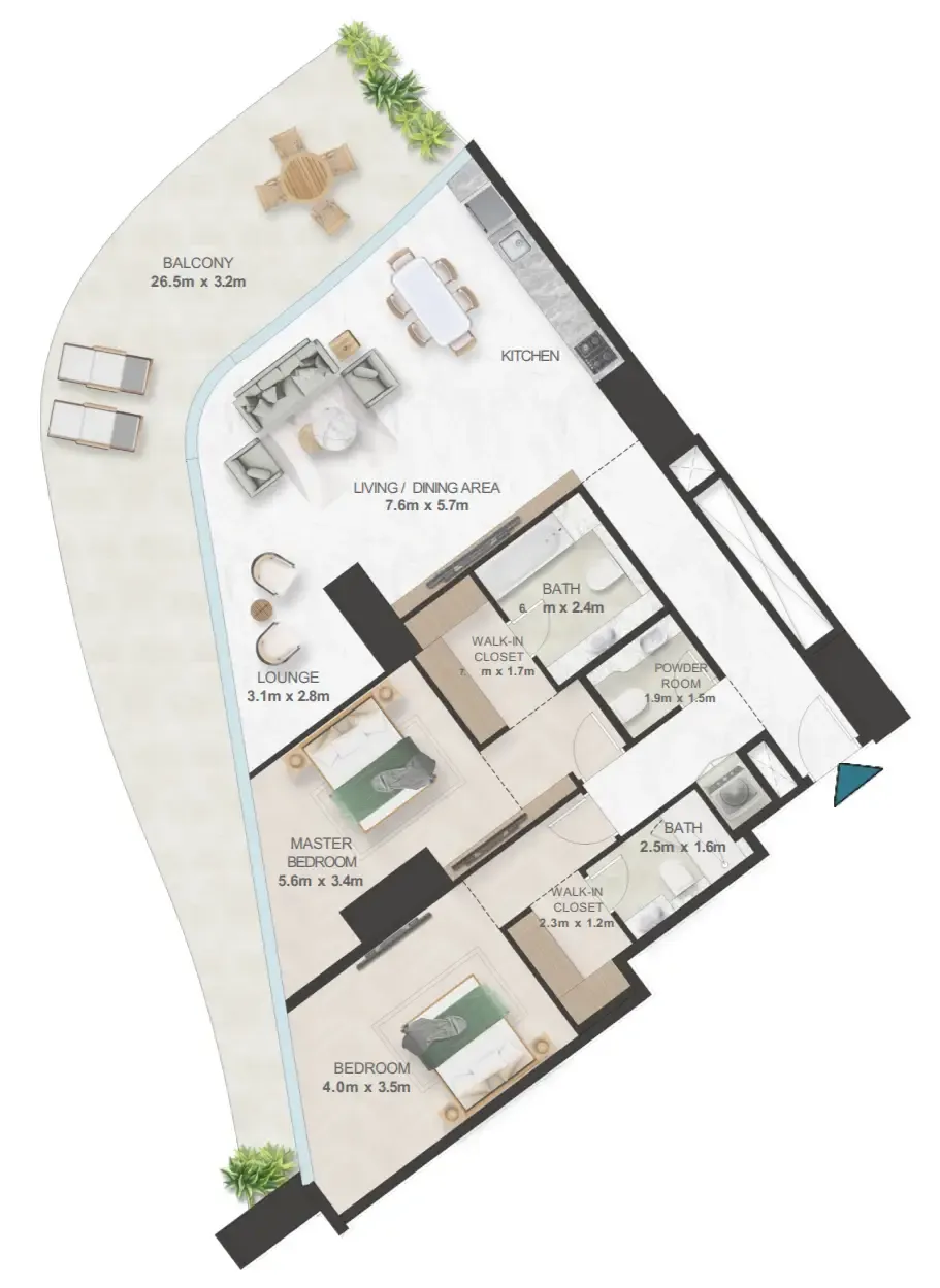 Richmind Oystra floor plan