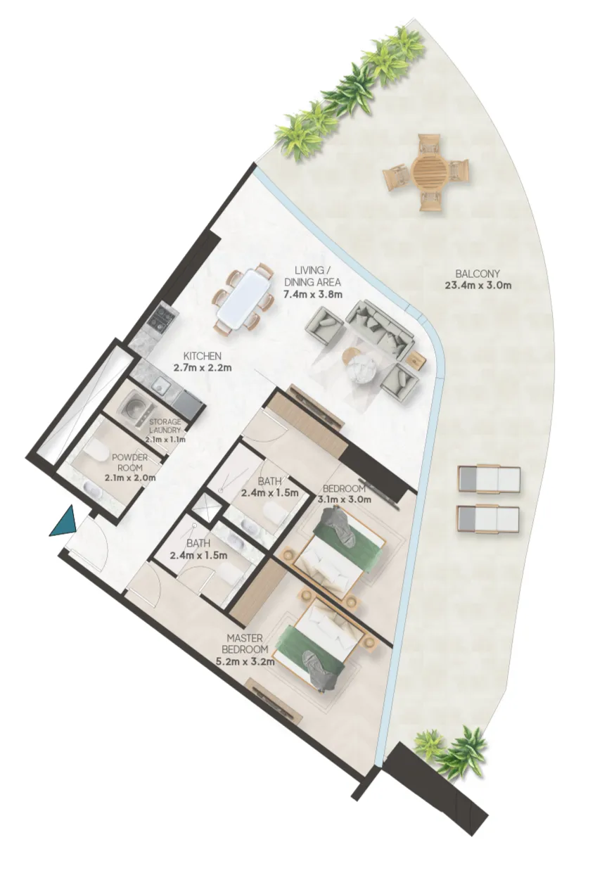Richmind Oystra floor plan