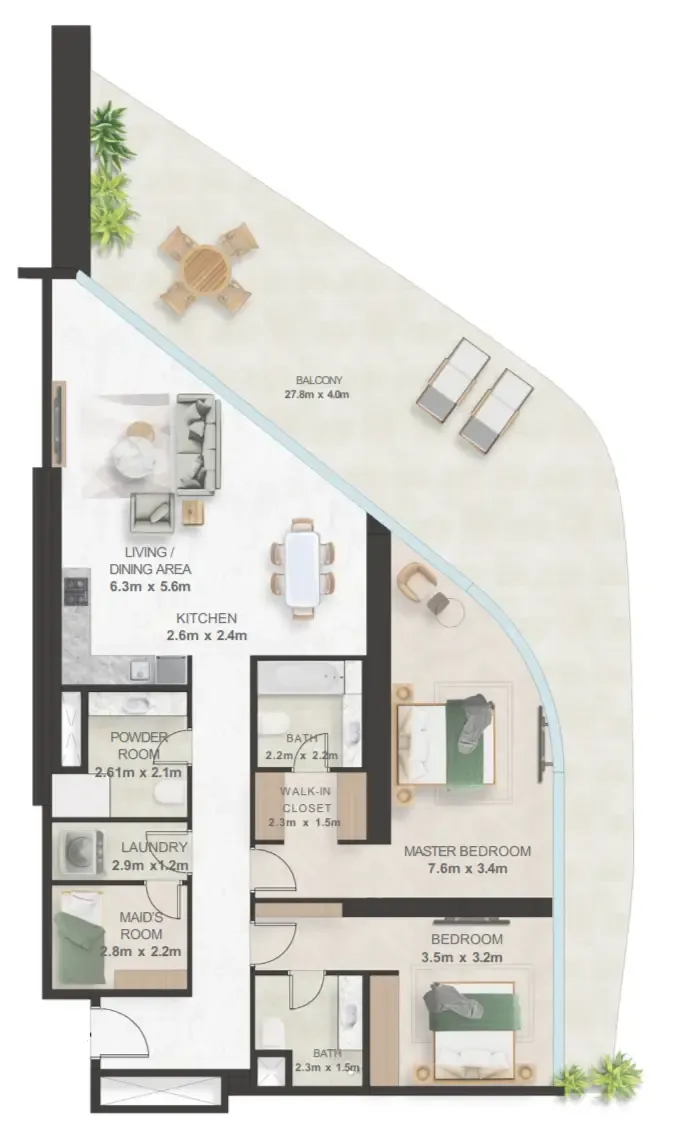 Richmind Oystra floor plan