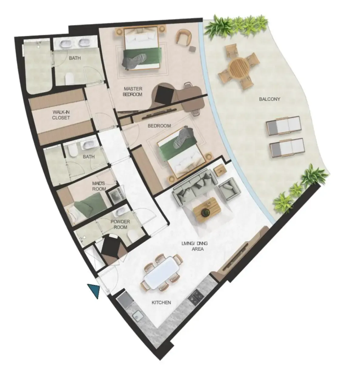 Richmind Oystra floor plan