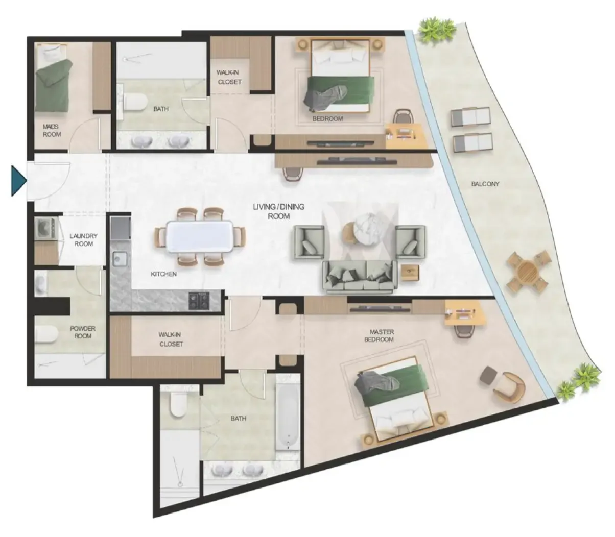 Richmind Oystra floor plan