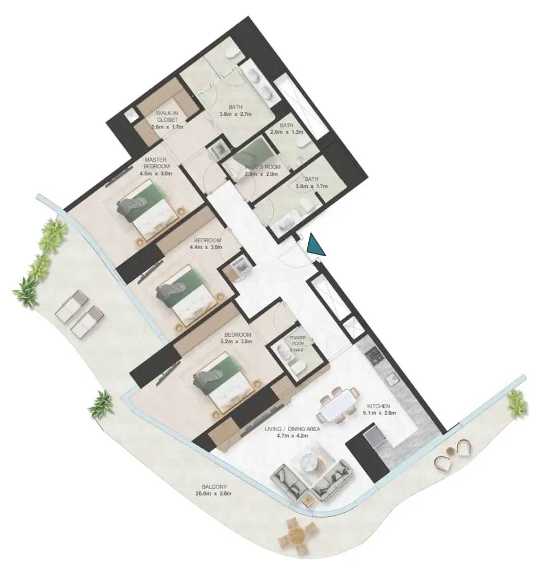 Richmind Oystra floor plan