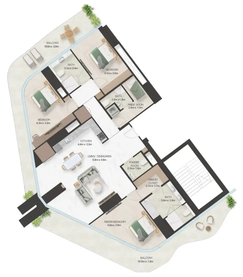 Richmind Oystra floor plan