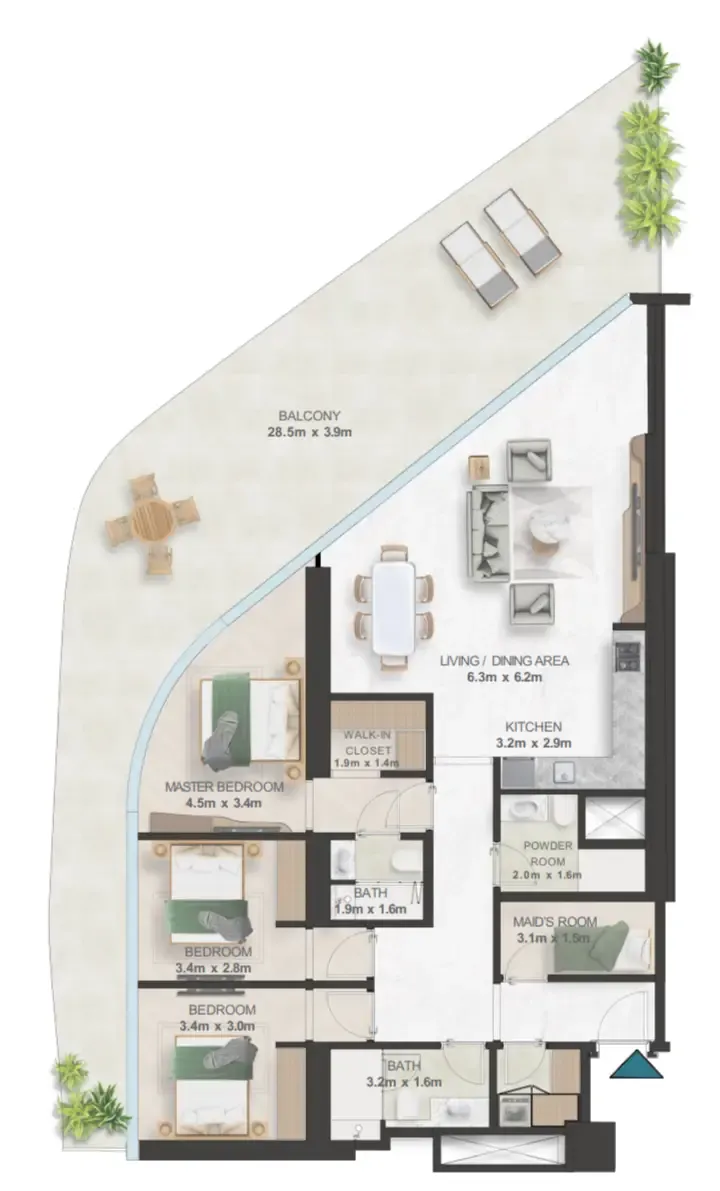 Richmind Oystra floor plan