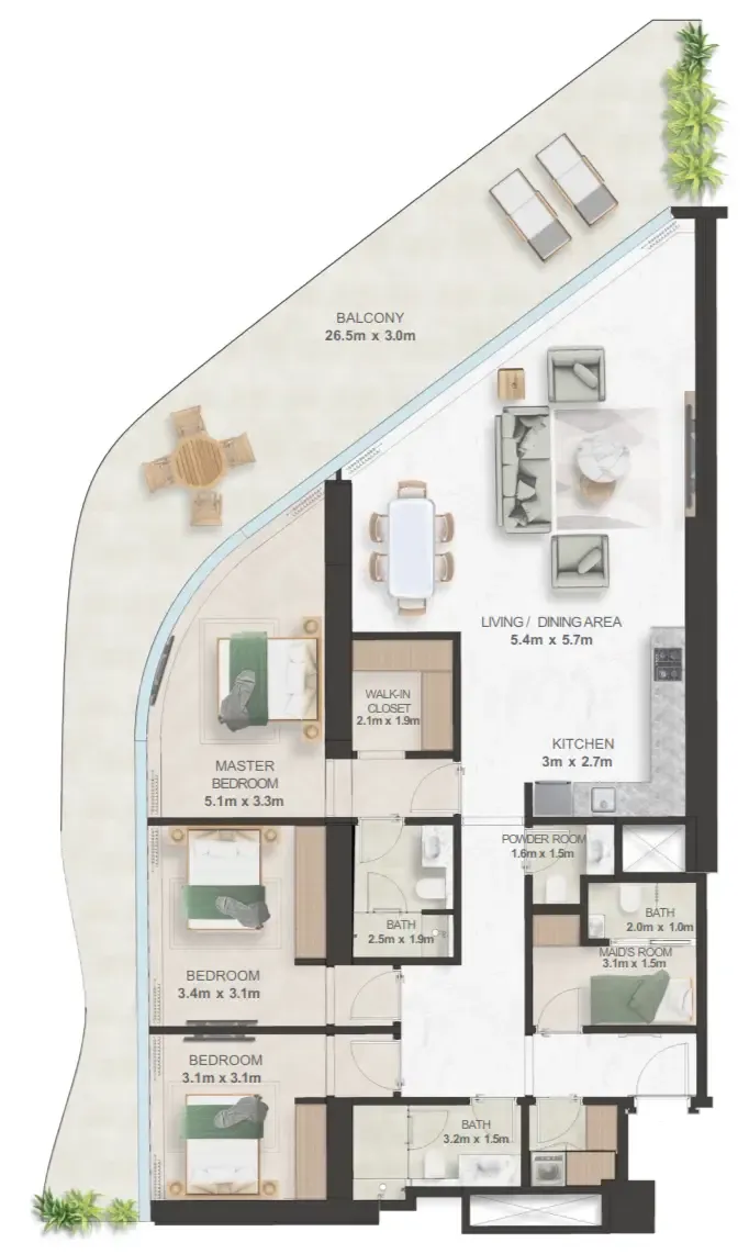 Richmind Oystra floor plan