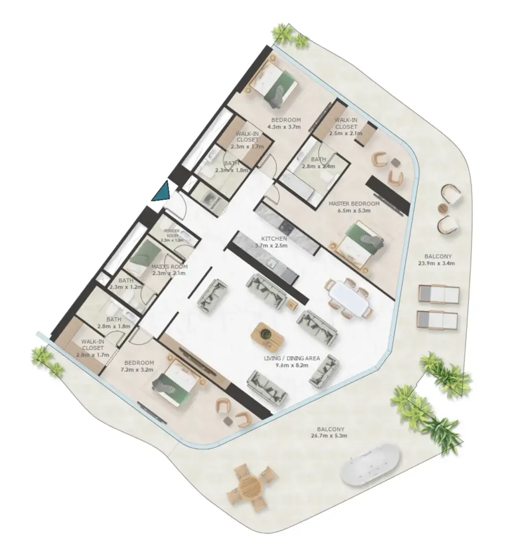 Richmind Oystra floor plan