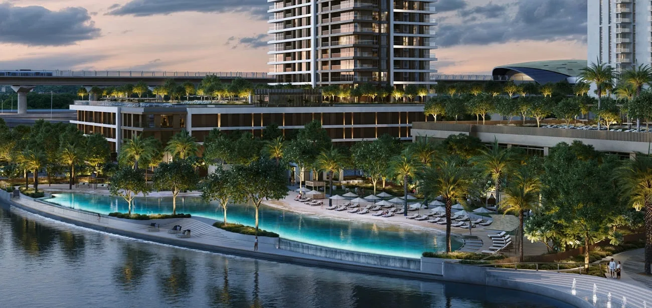 Access To Urban Beach amenity image at Palace Residences Creek Blue
