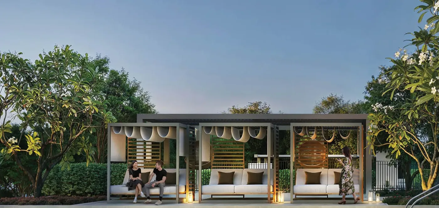 Cabanas & Swing Sweats amenity image at Palace Residences Hillside