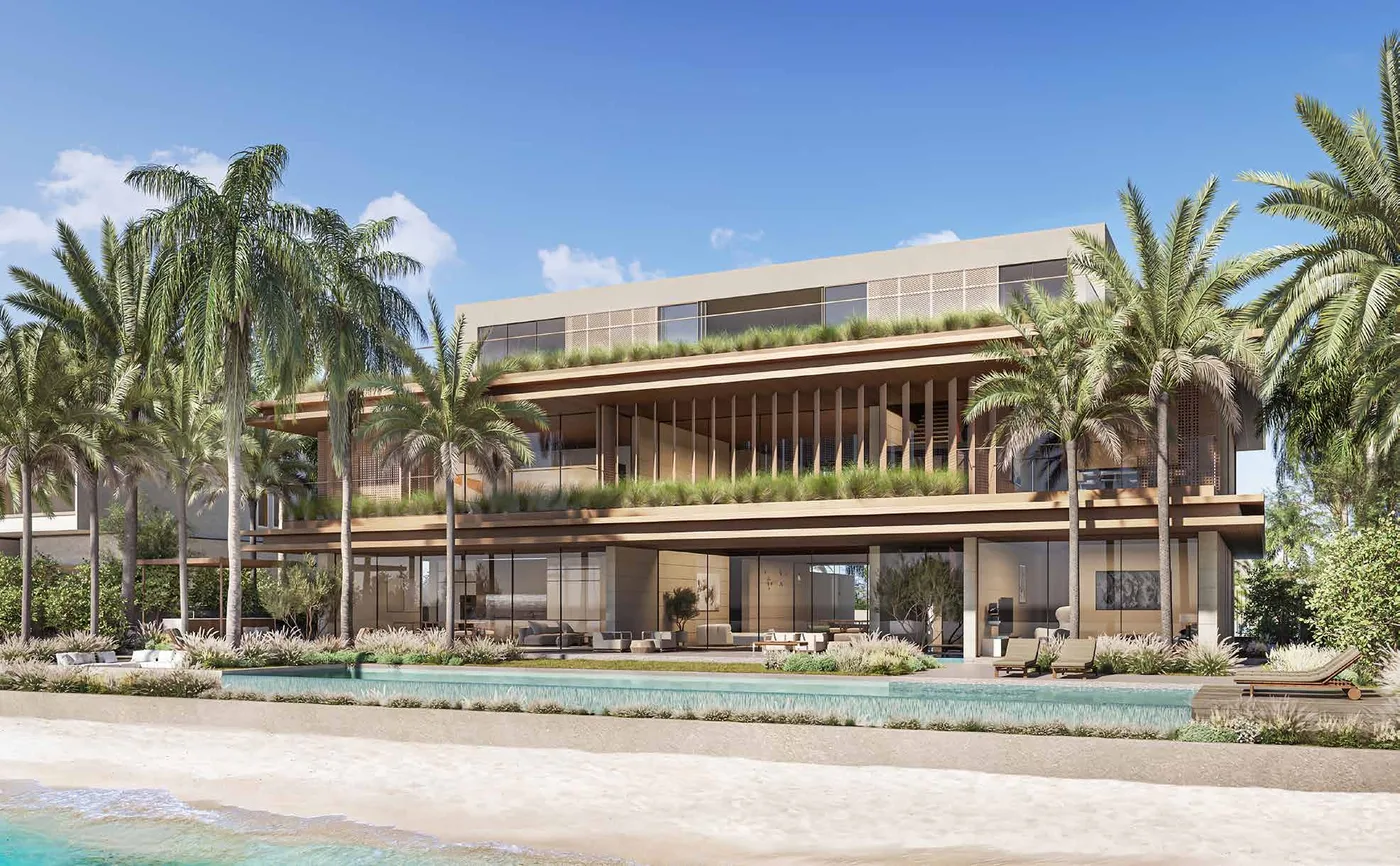 Private Beach amenity image at Palm Jebel Ali Villas