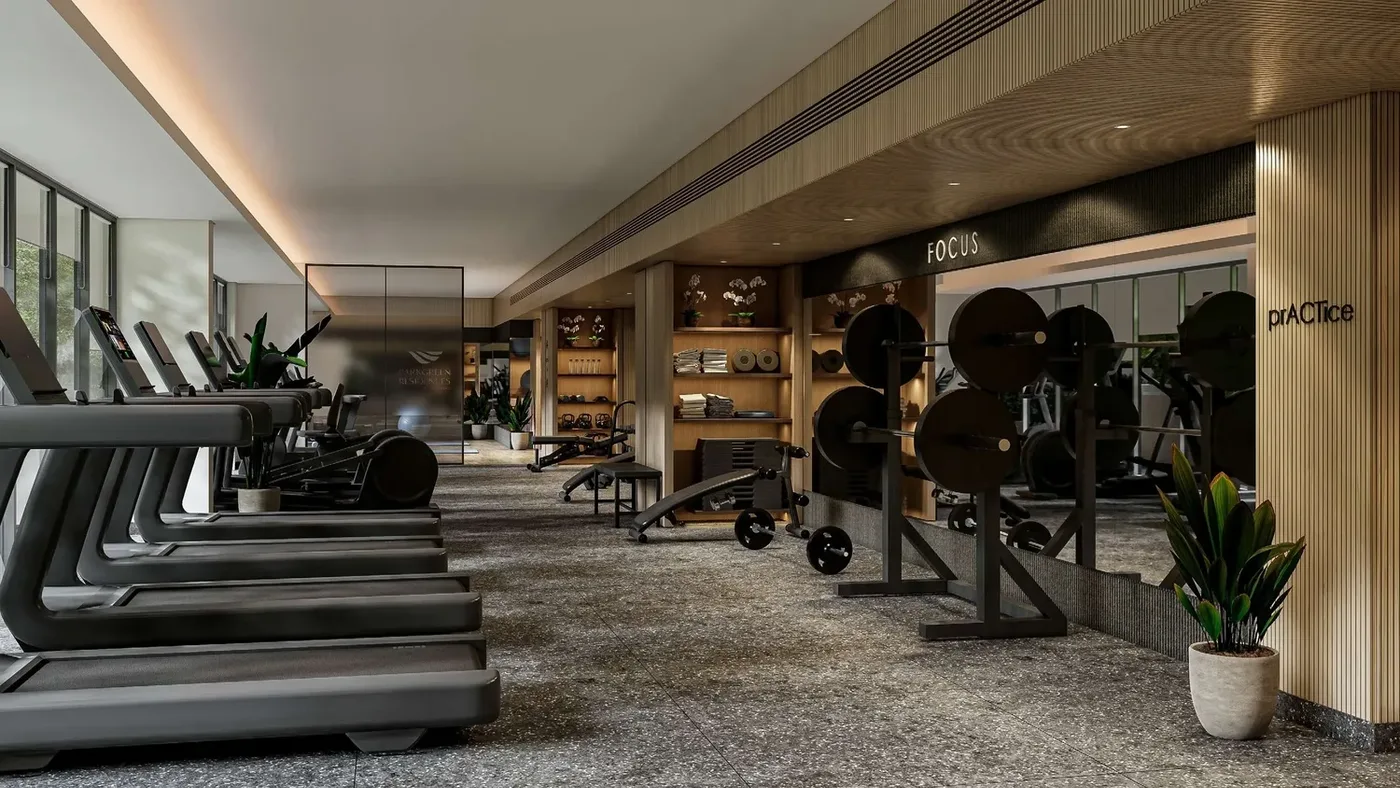 Gym amenity image at Parkgreen Residences
