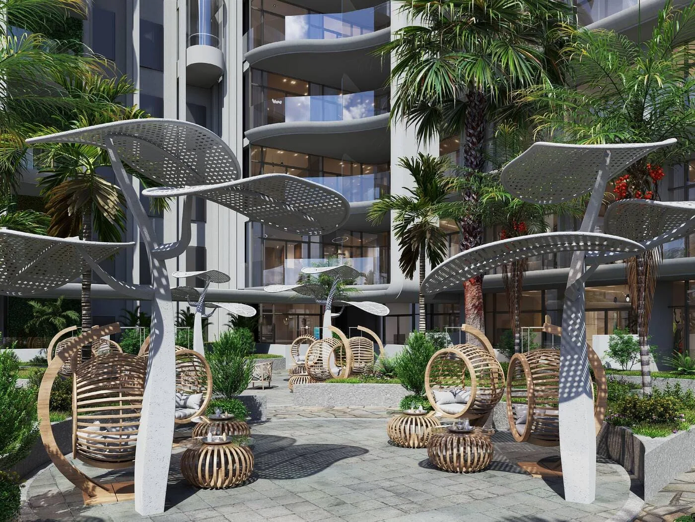 Outdoor Family Bbq Place amenity image at Parkside Boulevard