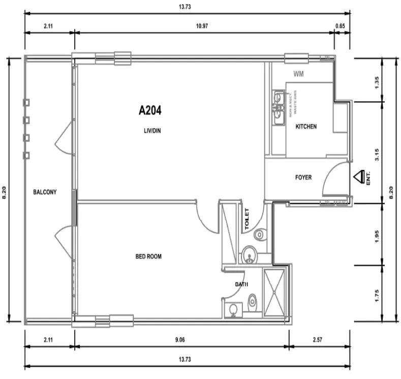 AG Properties Parkwood Residences floor plan