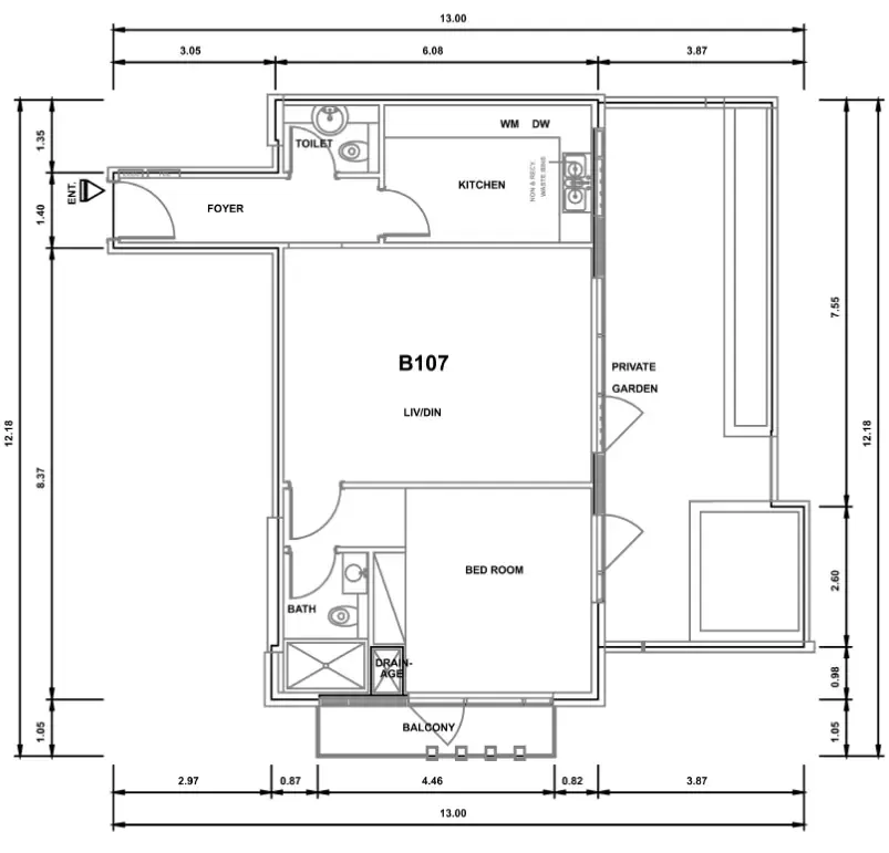 AG Properties Parkwood Residences floor plan