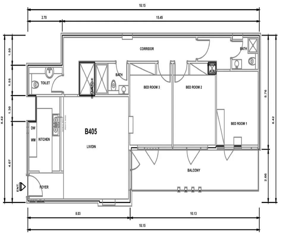 AG Properties Parkwood Residences floor plan