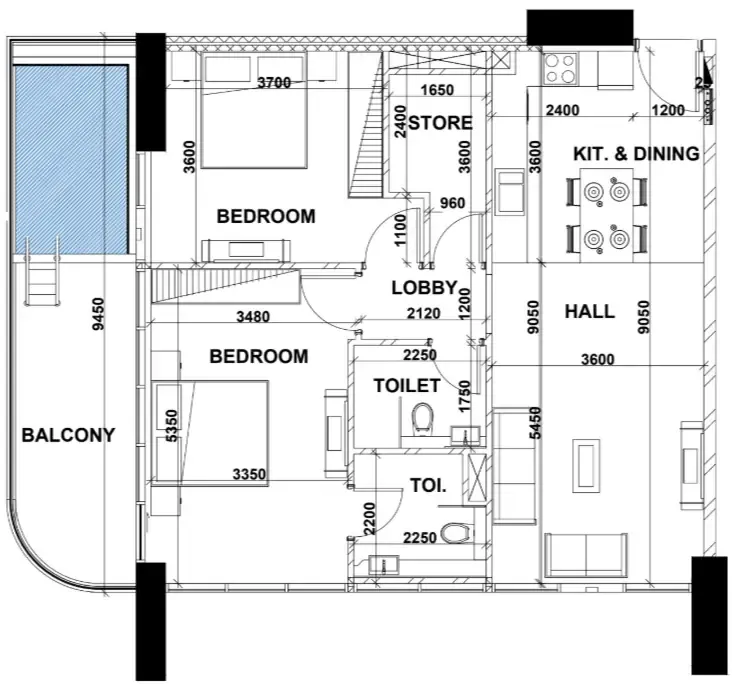 Peace Homes Development Peace Lagoons 2 floor plan