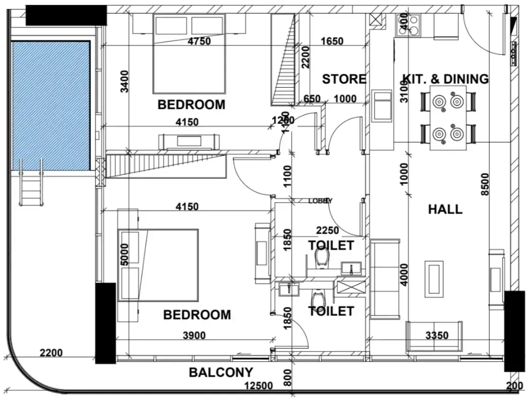Peace Homes Development Peace Lagoons 2 floor plan