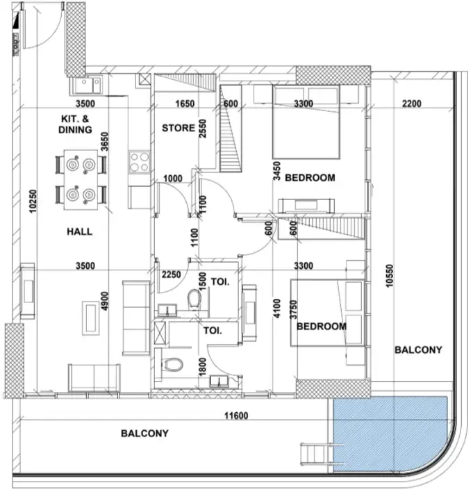 Peace Homes Development Peace Lagoons floor plan