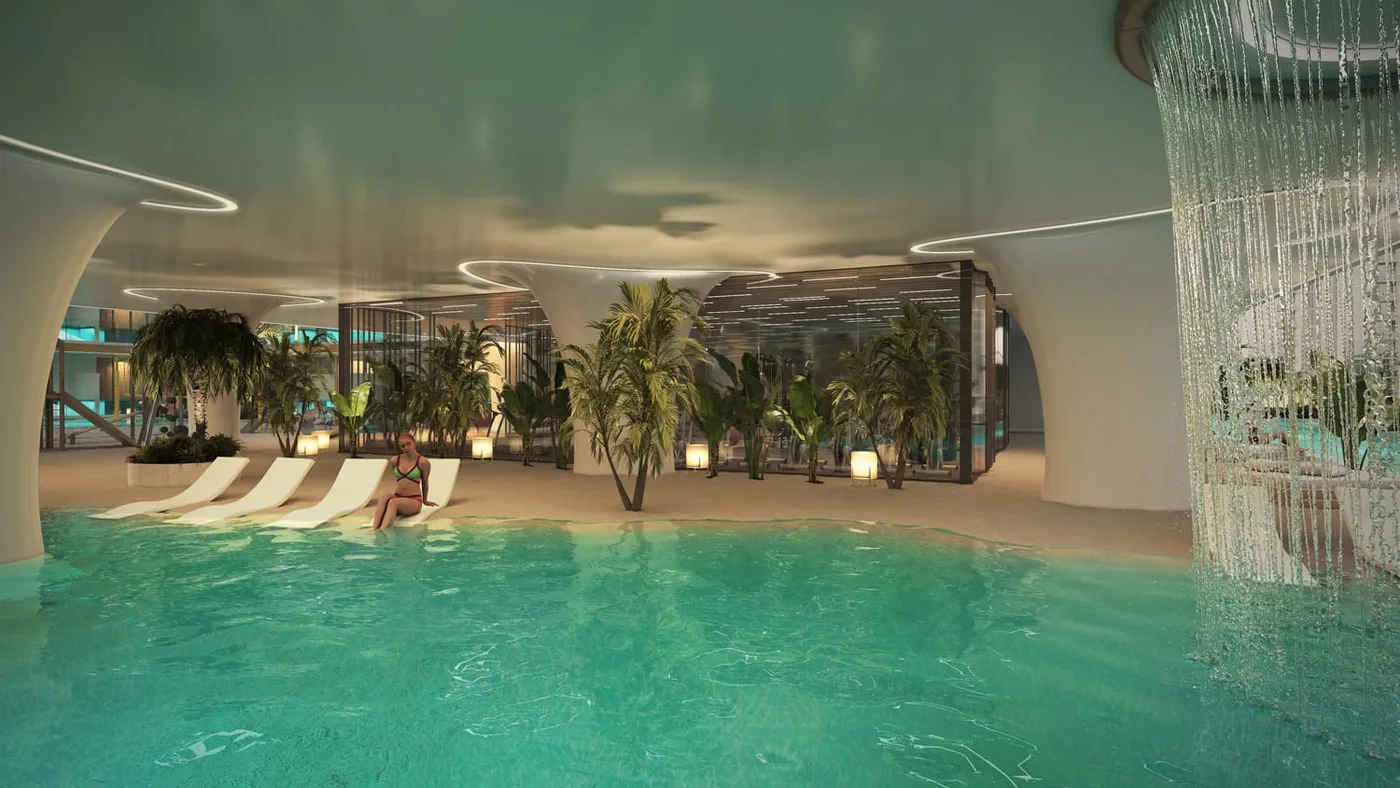 Indoor Swimming Pool amenity image at Peace Lagoons 2