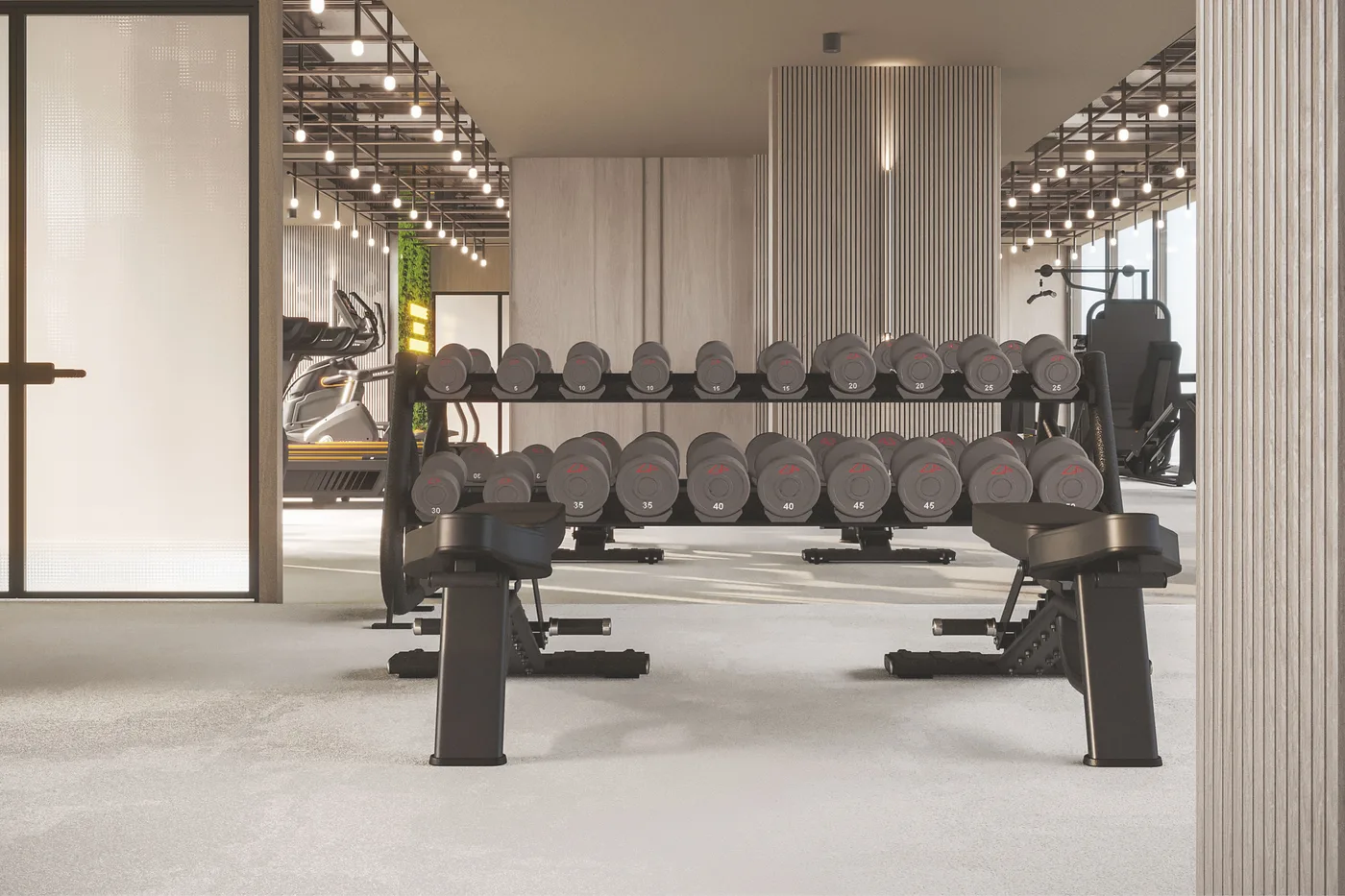 Fully Equipped Gym amenity image at Pearl House II