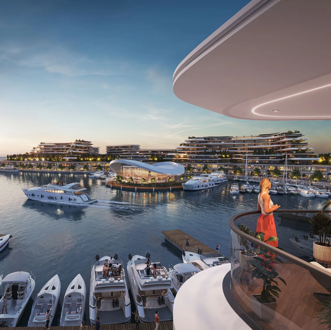 Yacht Club amenity image at Pearlside Marina Residences