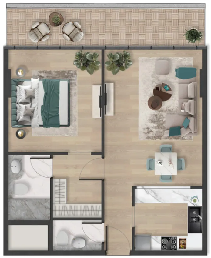 BNW Developments Pelagia floor plan