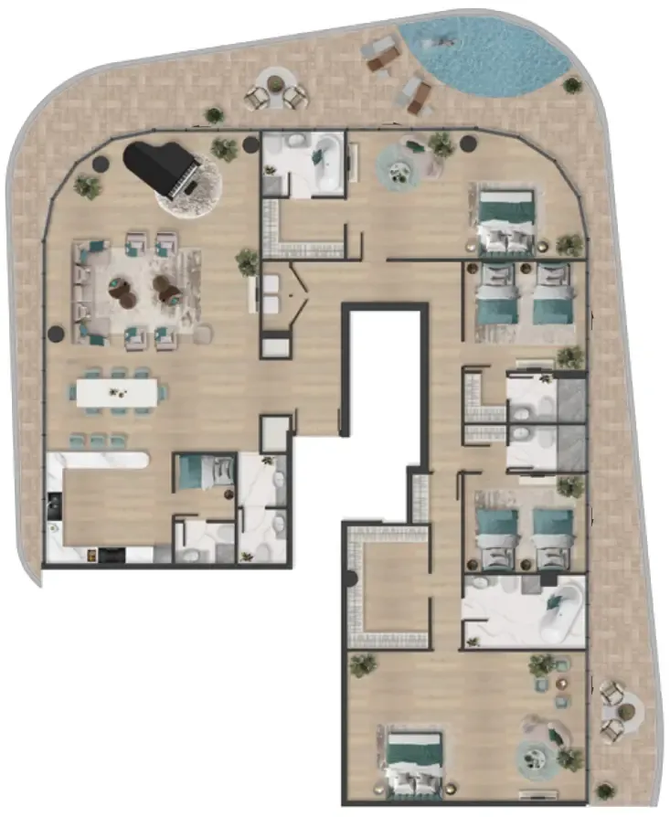 BNW Developments Pelagia floor plan