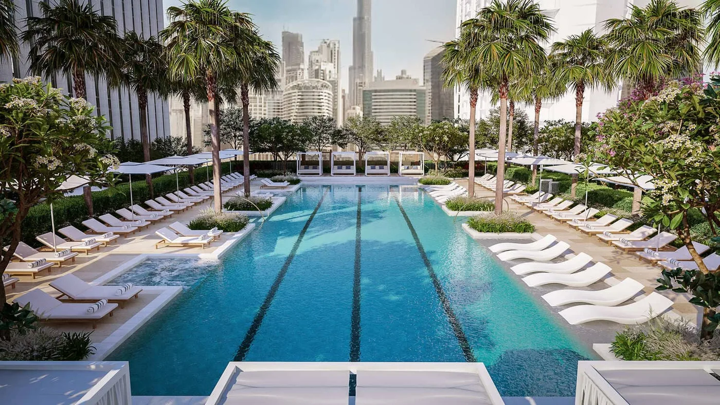 Swimming Pool & Kids Swimming Pool amenity image at Peninsula Four - The Plaza