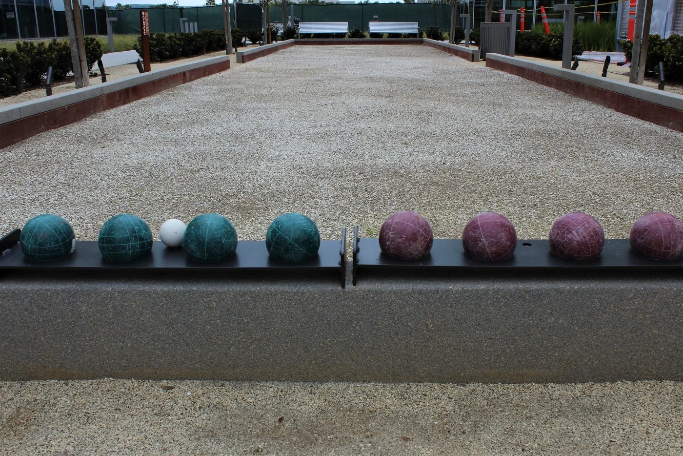 Bocce Play Area amenity image at Perla 3