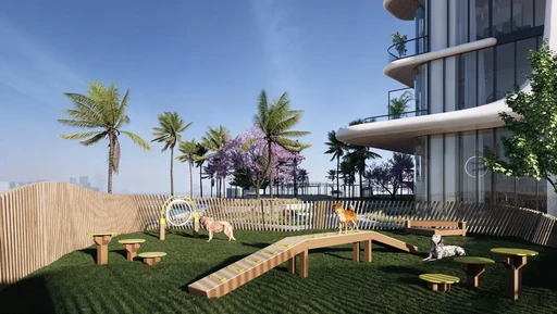 Pet Area amenity image at Mövenpick Residences Dubai Motor City Phase 1