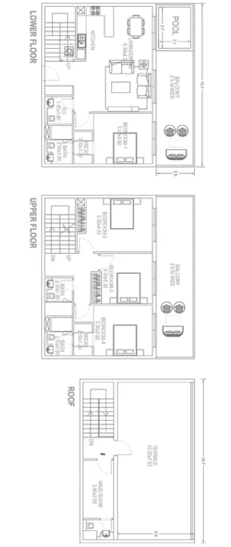 Danube Petalz floor plan
