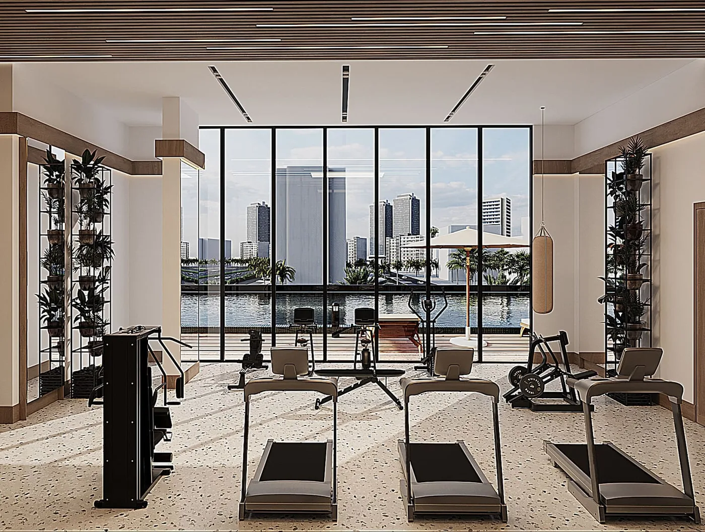 Gym amenity image at PG One