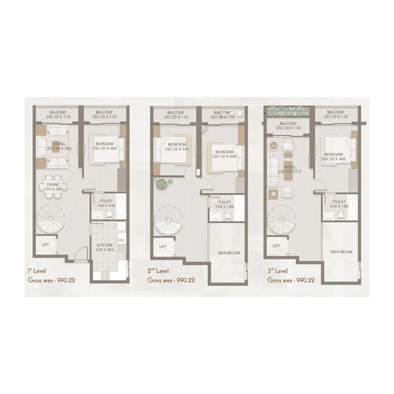 Team Arcon Platinum Heights floor plan