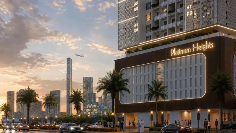 Exterior at Platinum Heights in Al Amerah Ajman