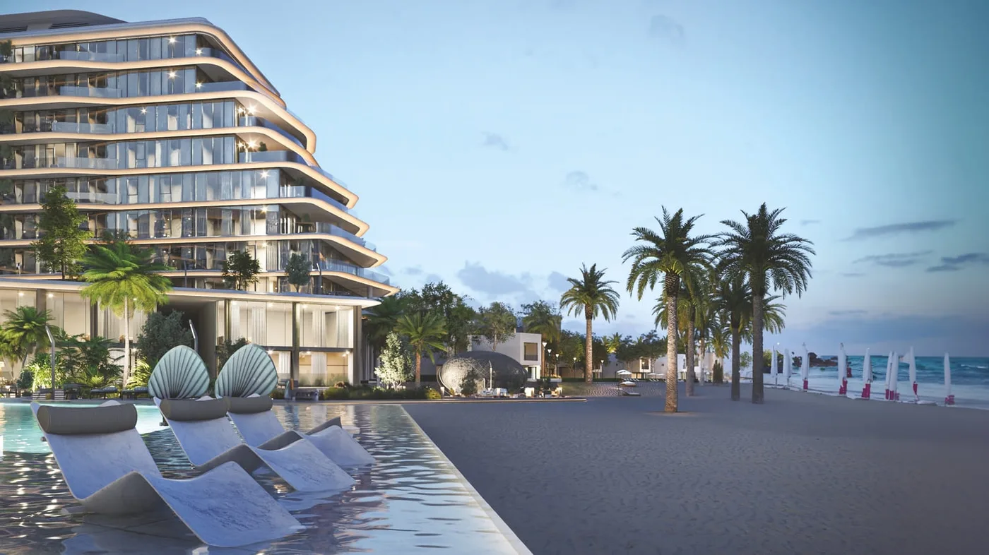 Private Beach amenity image at Porto Playa