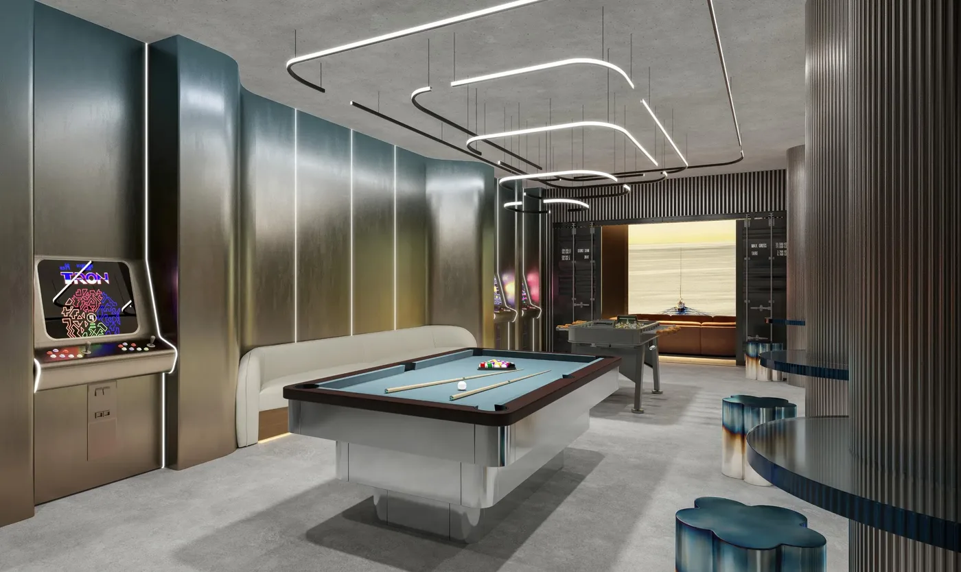 Arcade Room amenity image at Portside Square
