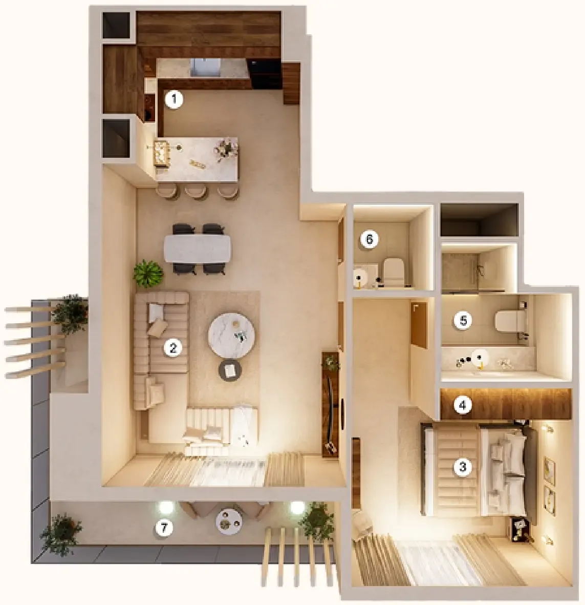 AYS Developers Q Gardens Aliya floor plan