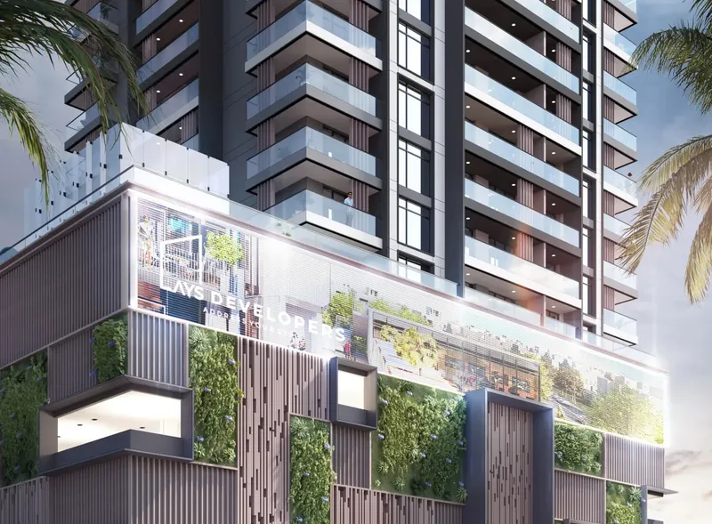 Exterior at Q Gardens Aliya in JVC (Jumeirah Village Circle) Dubai