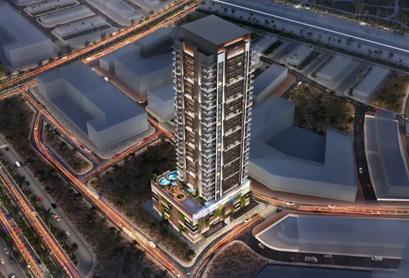 Exterior at Q Gardens Aliya in JVC (Jumeirah Village Circle) Dubai