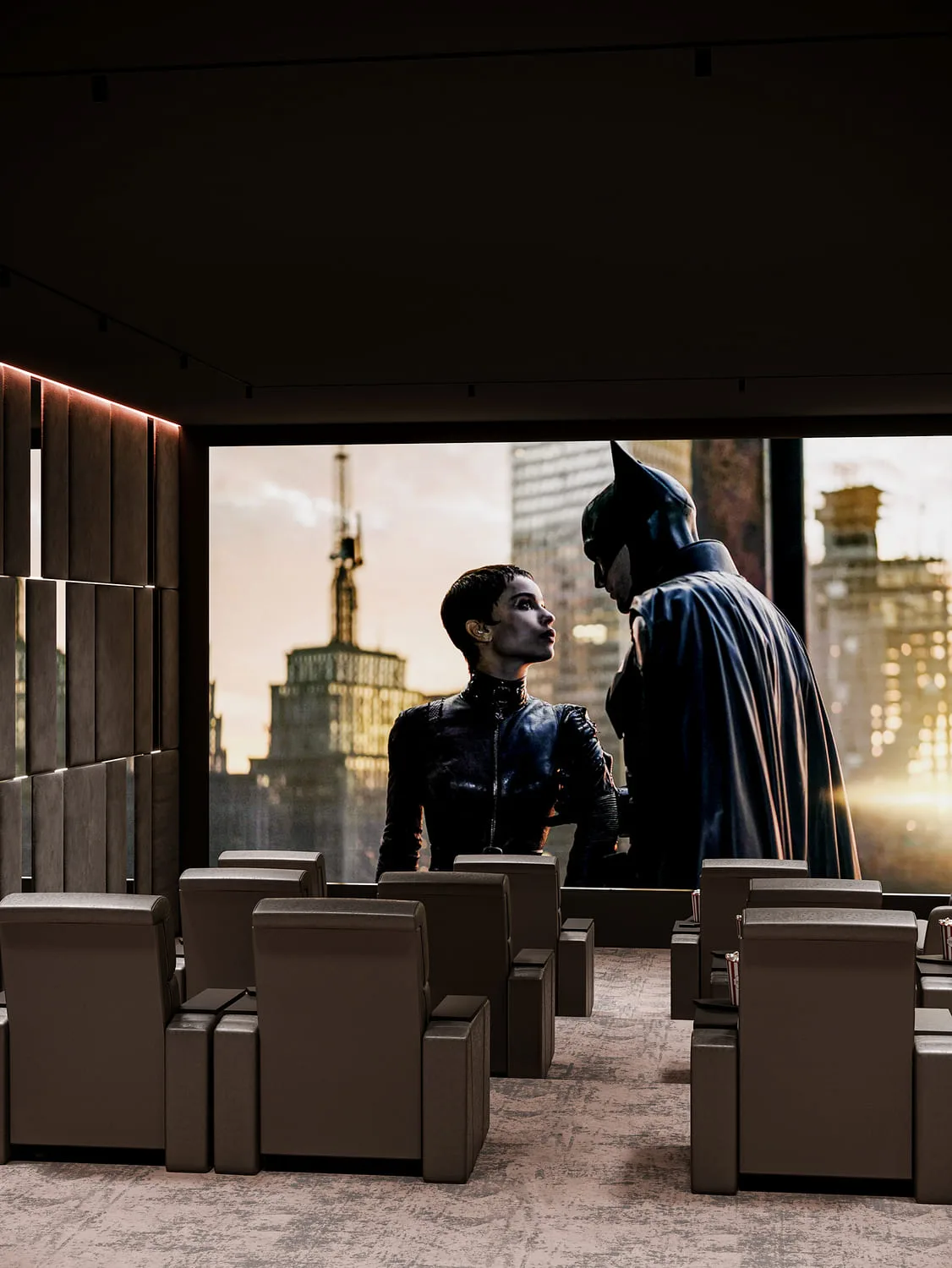 Indoors Cinema amenity image at Q Gardens Loft