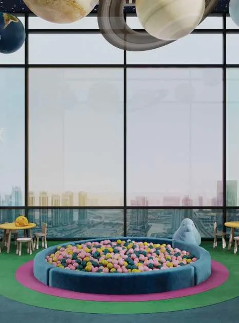 Kids Play Area amenity image at Radiant Boulevard