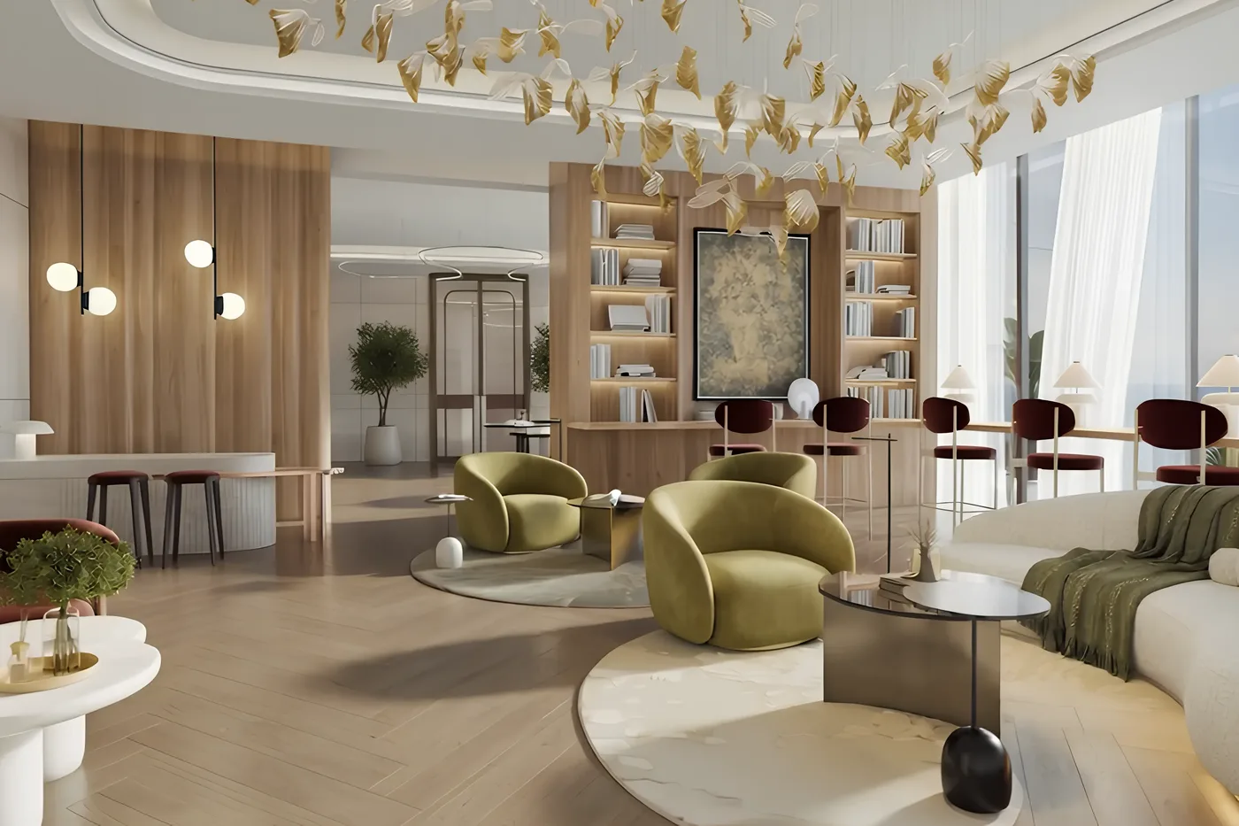 Business Lounge amenity image at Radisson Blu Hotel & Residences