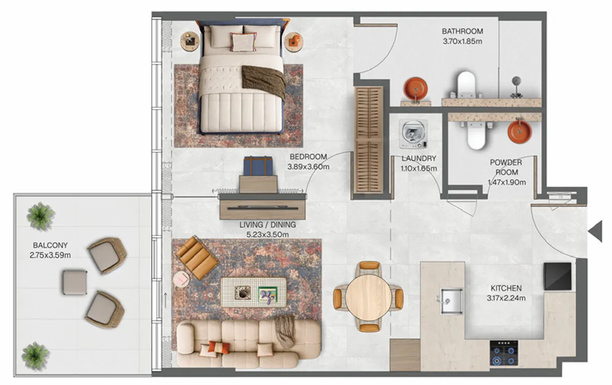 Imtiaz Development Raw District Phase 2 floor plan