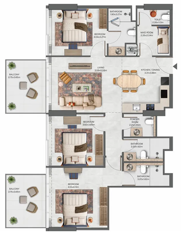 Imtiaz Development Raw District Phase 2 floor plan