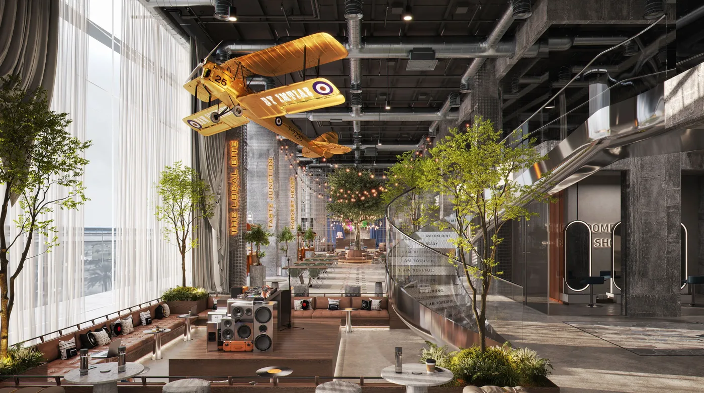 Social Lounges amenity image at Raw District Phase 2
