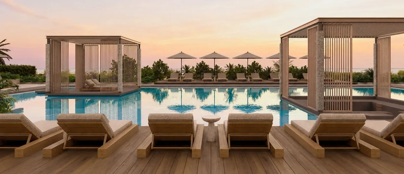 Rooftop Pool amenity image at Raw District
