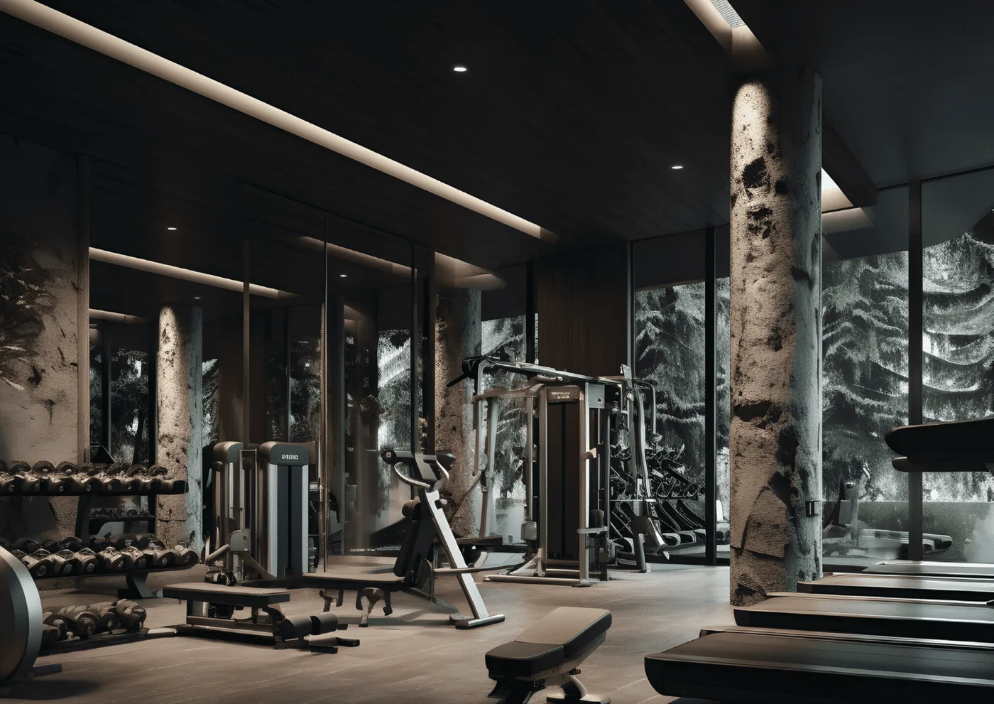 Gym amenity image at Red Square