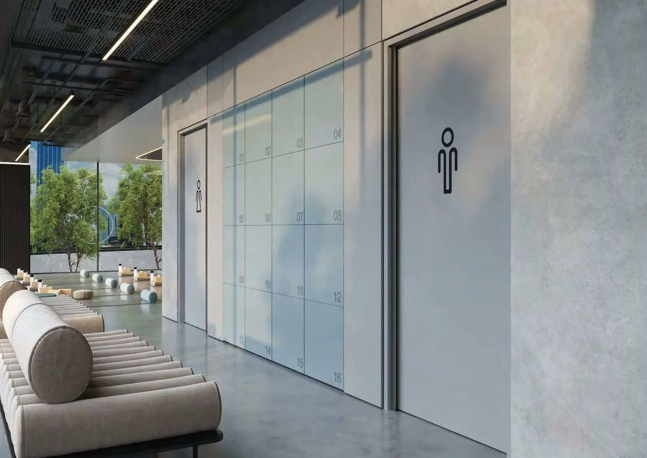 Gym Locker amenity image at Reef 1000