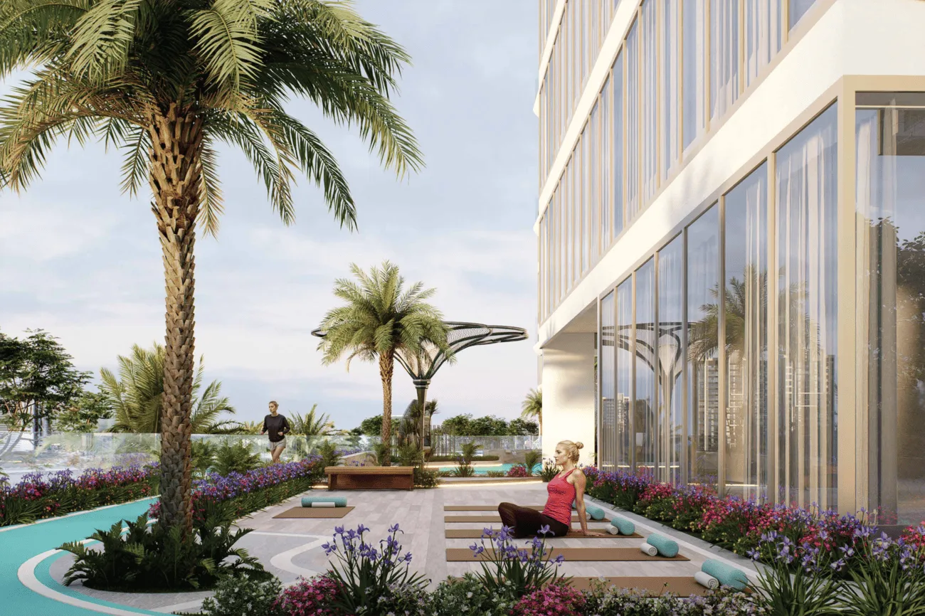 Outdoor Yoga Area amenity image at Reef 1000