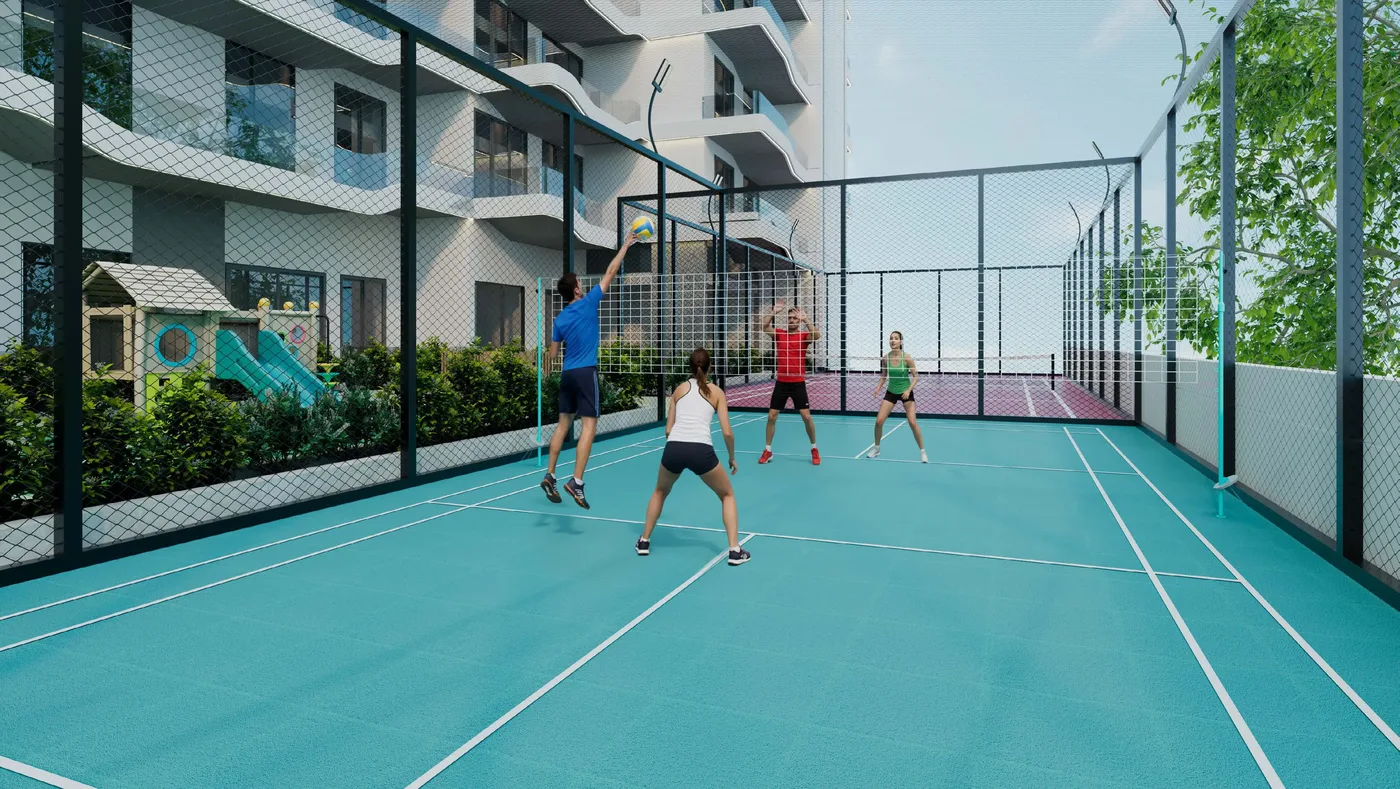 Badminton & Volleyball Court amenity image at Reef 996